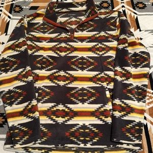 Aztec Pattern Pullover Size M
